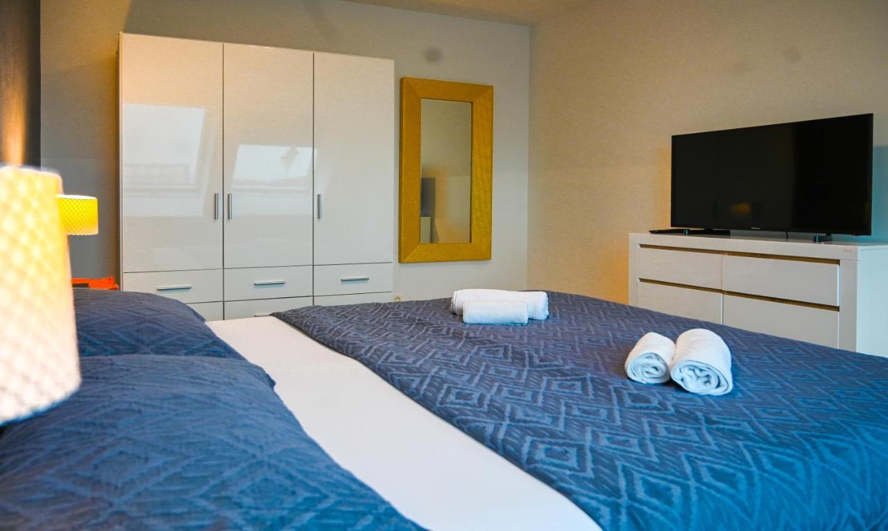 Delightful Duplex Danube Canal 维也纳 外观 照片